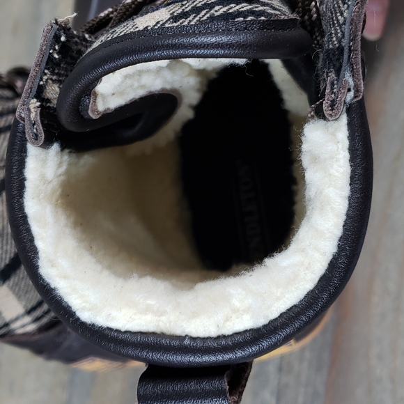 Pendleton Heritage Print Waterproof Duck Boots Brown/ Brown Plaid - Picture 8 of 11